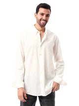 Chemise homme classique à manches longues — design élégan. -  SHI24SEXR19453TM1