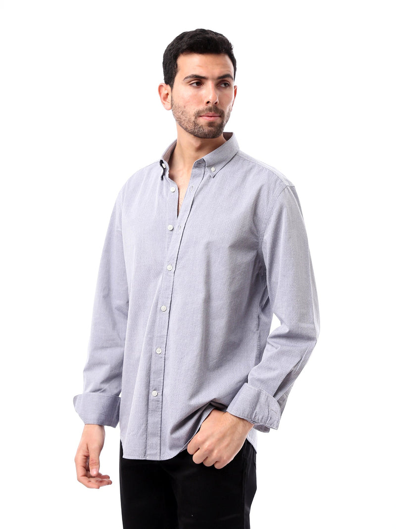 Chemise homme classique manches longues au design moderne - SHI24STCR17420TM1