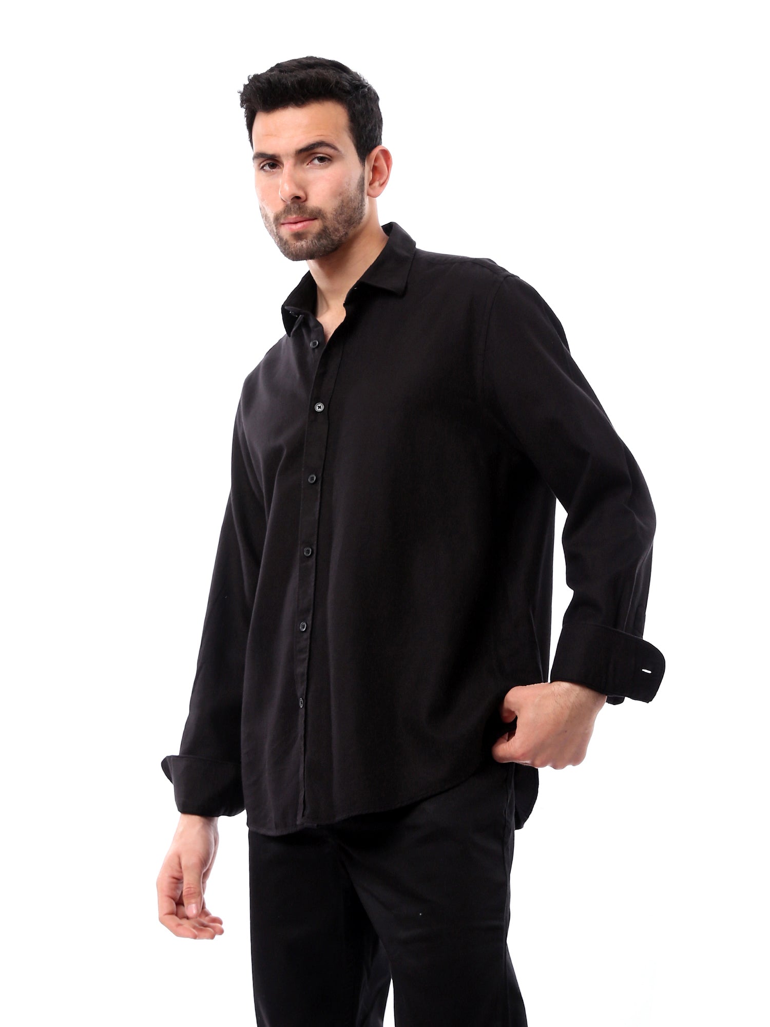 <tc>Chemise à manches longues pour hommes, classique et élégante - SHI24STCR17422TM1</tc>