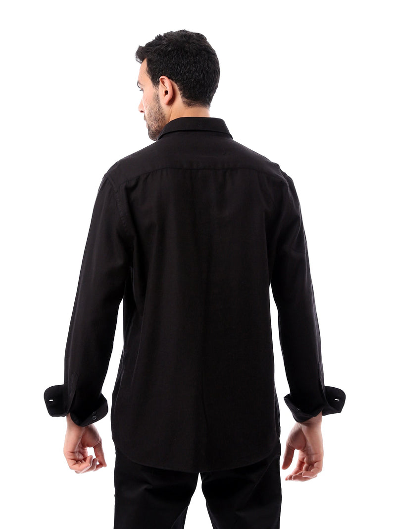 Chemise homme classique et élégante à manches longues – SHI24STCR17422TM1