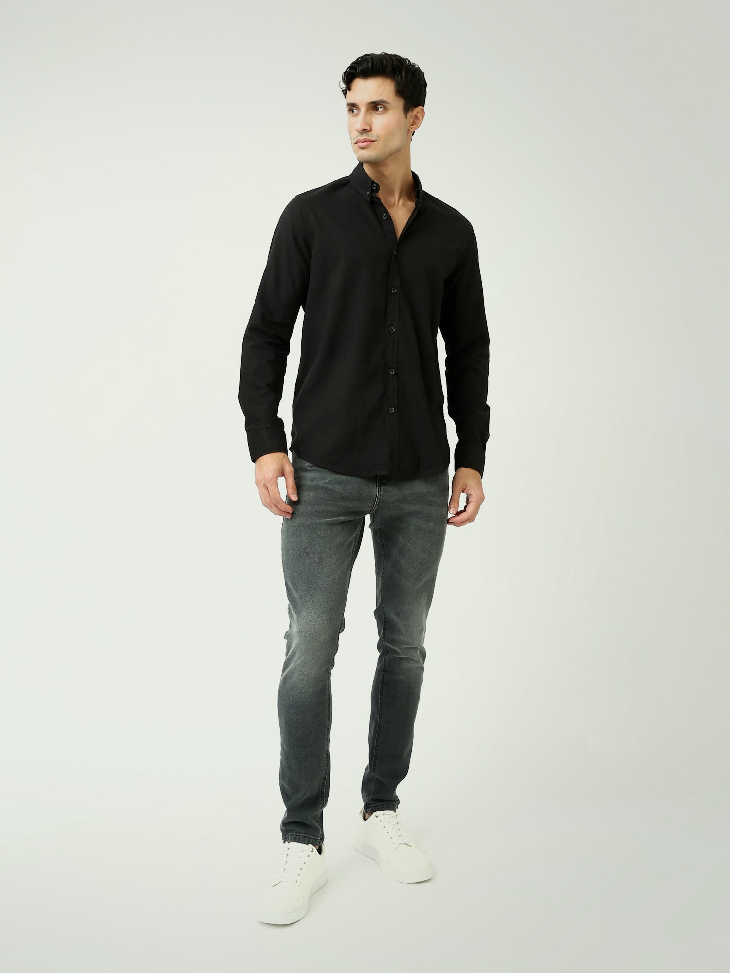 Chemise homme à manches longues au design moderne - SHI25AECR19862TM1