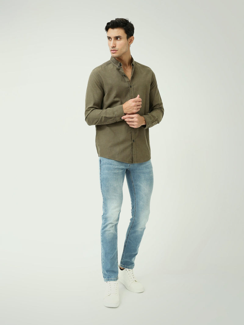 Chemise homme à manches longues au design moderne - SHI25AECR19862TM1
