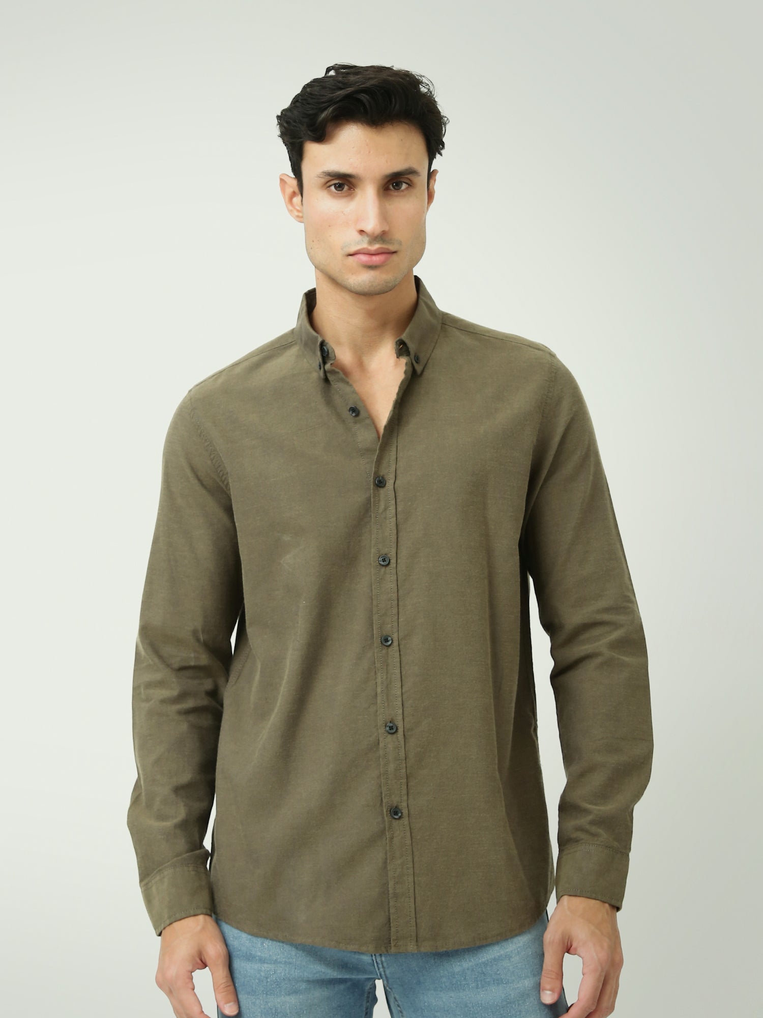 Chemise homme à manches longues au design moderne - SHI25AECR19862TM1