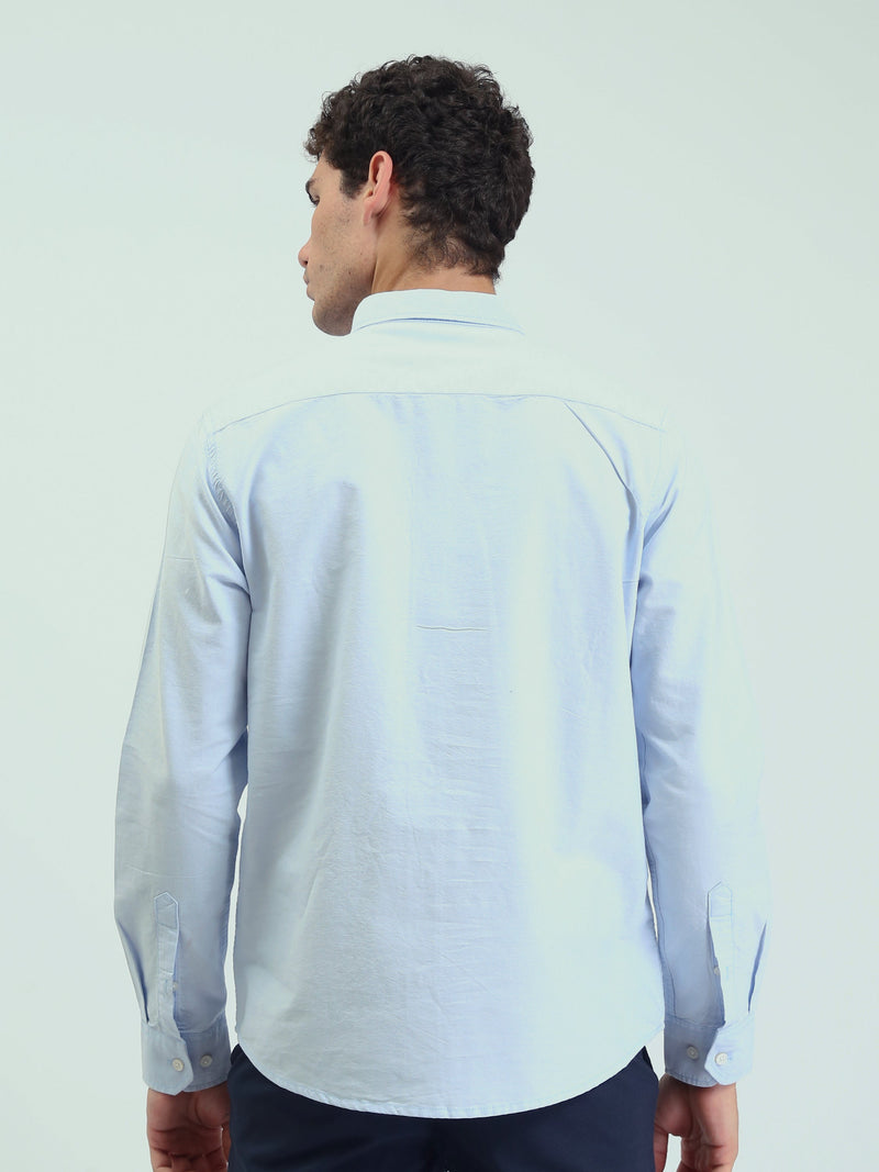 Chemise Homme Regular à Manches Longues et Col Boutonné - SHI25GEOR19000TM1