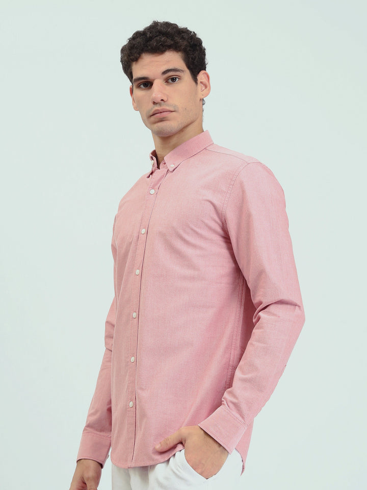 Chemise Homme Regular à Manches Longues et Col Boutonné - SHI25GEOR19000TM1