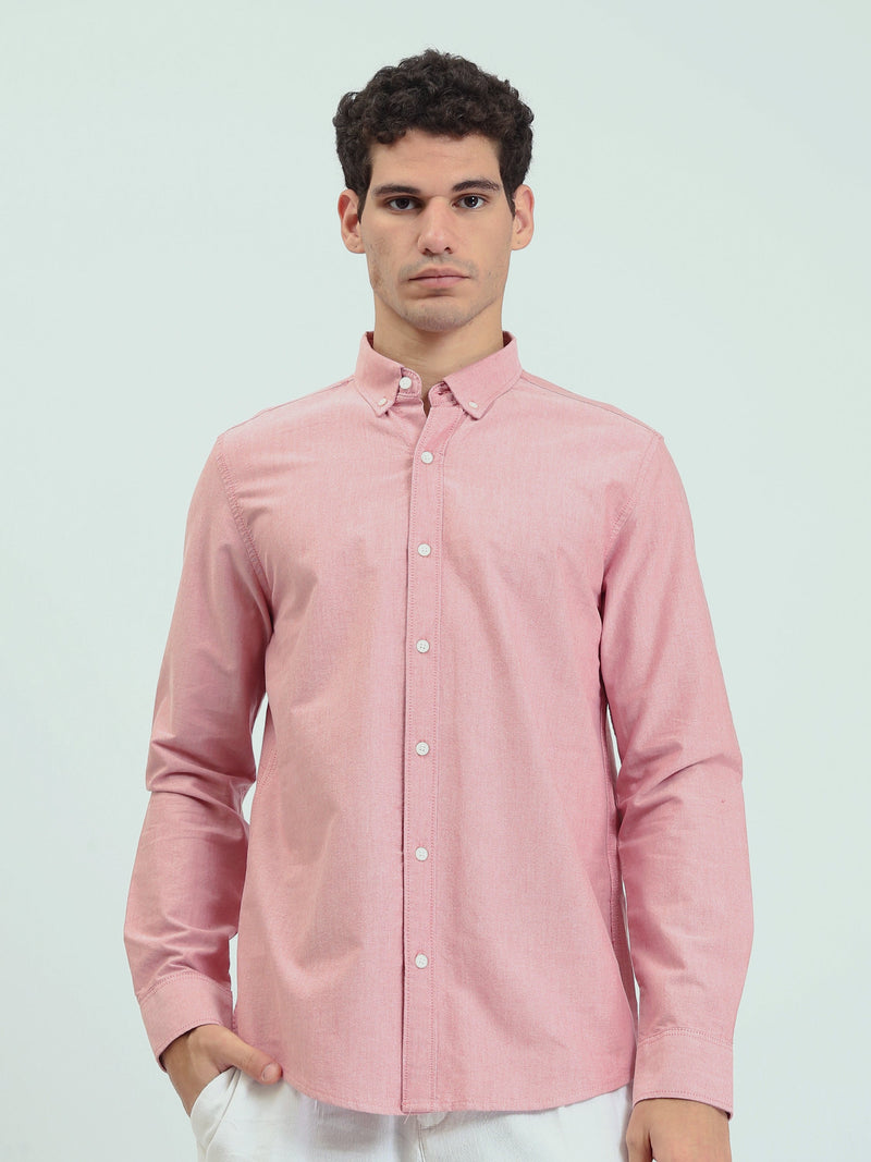 Chemise Homme Regular à Manches Longues et Col Boutonné - SHI25GEOR19000TM1