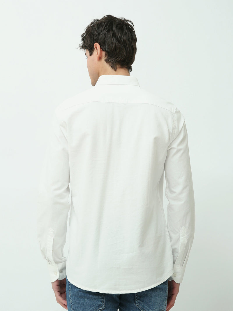 Chemise Homme Regular à Manches Longues et Col Boutonné - SHI25GEOR19000TM1