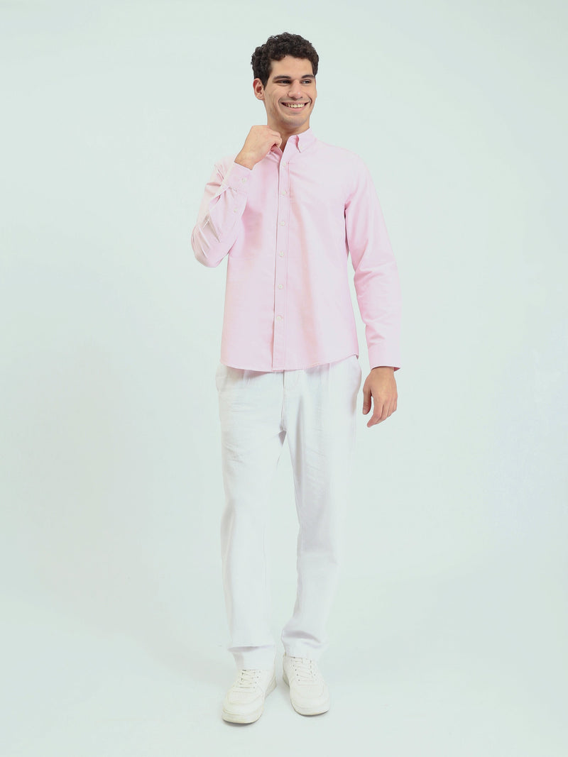 Chemise Homme à Col Boutonné et Manches Longues – Style Casual Chic - SHI25SEOR16950TM1