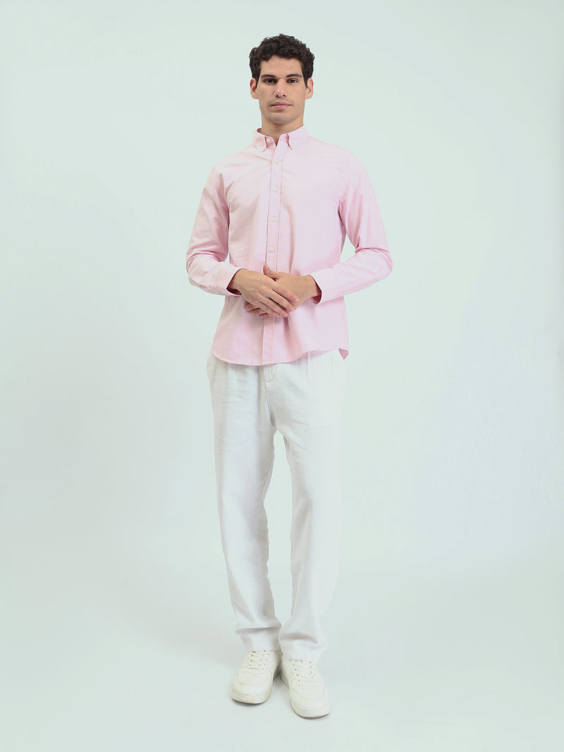 Chemise Homme à Col Boutonné et Manches Longues – Style Casual Chic - SHI25SEOR16950TM1