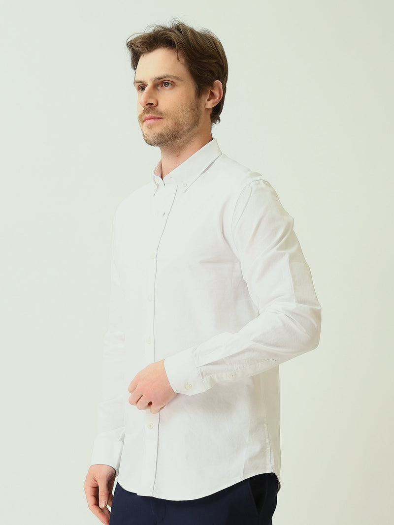 Chemise Homme à Col Boutonné et Manches Longues – Style Casual Chic - SHI25SEOR16950TM1