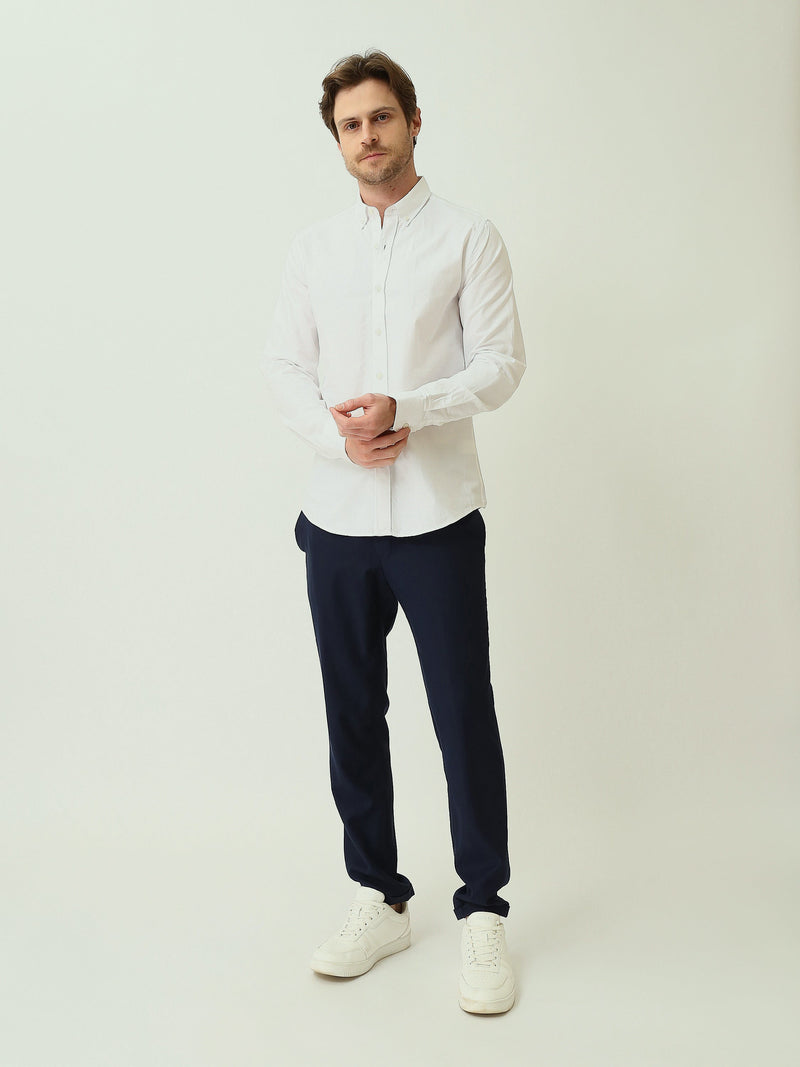 Chemise Homme à Col Boutonné et Manches Longues – Style Casual Chic - SHI25SEOR16950TM1