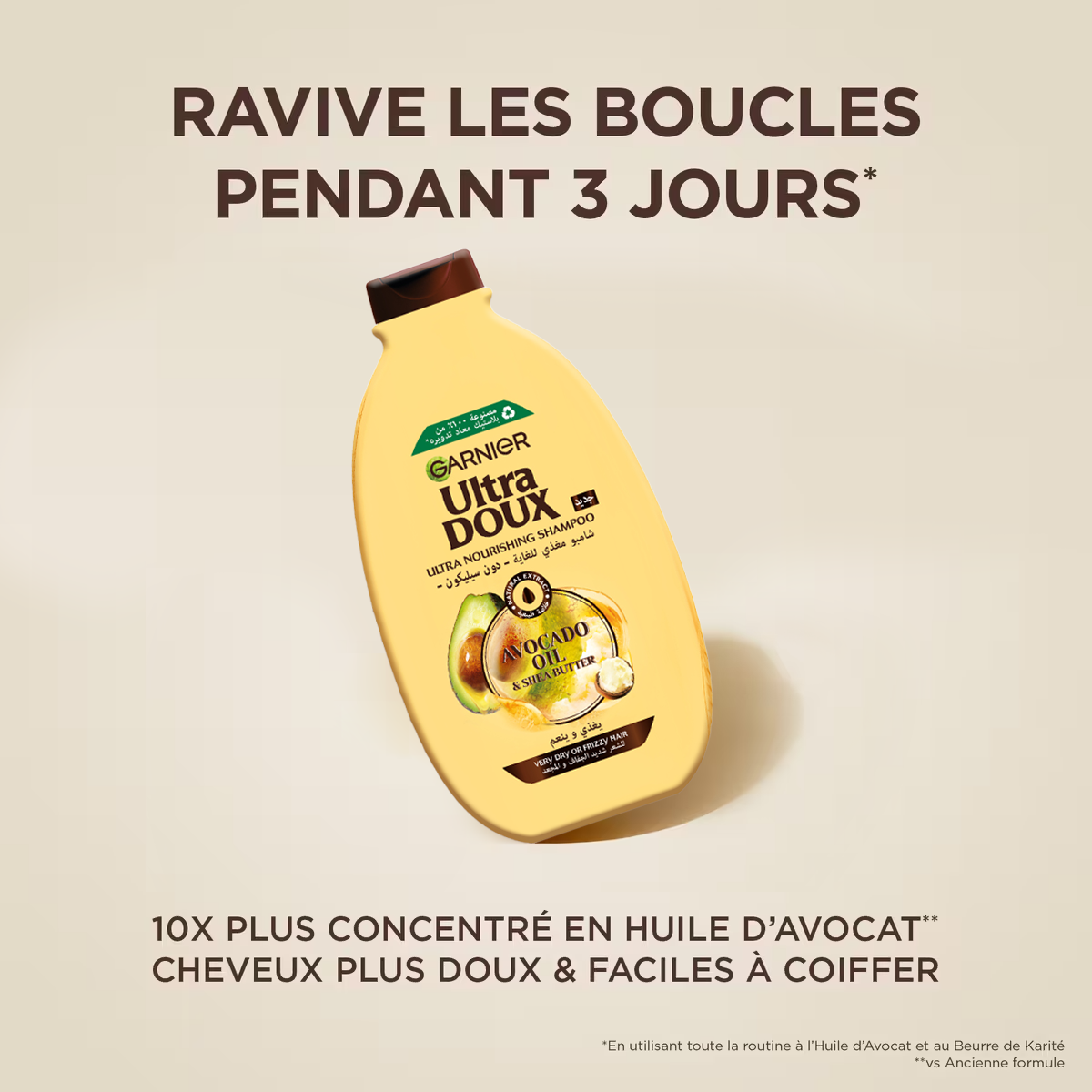 SHAMPOING AVOCAT KARITE 200ML