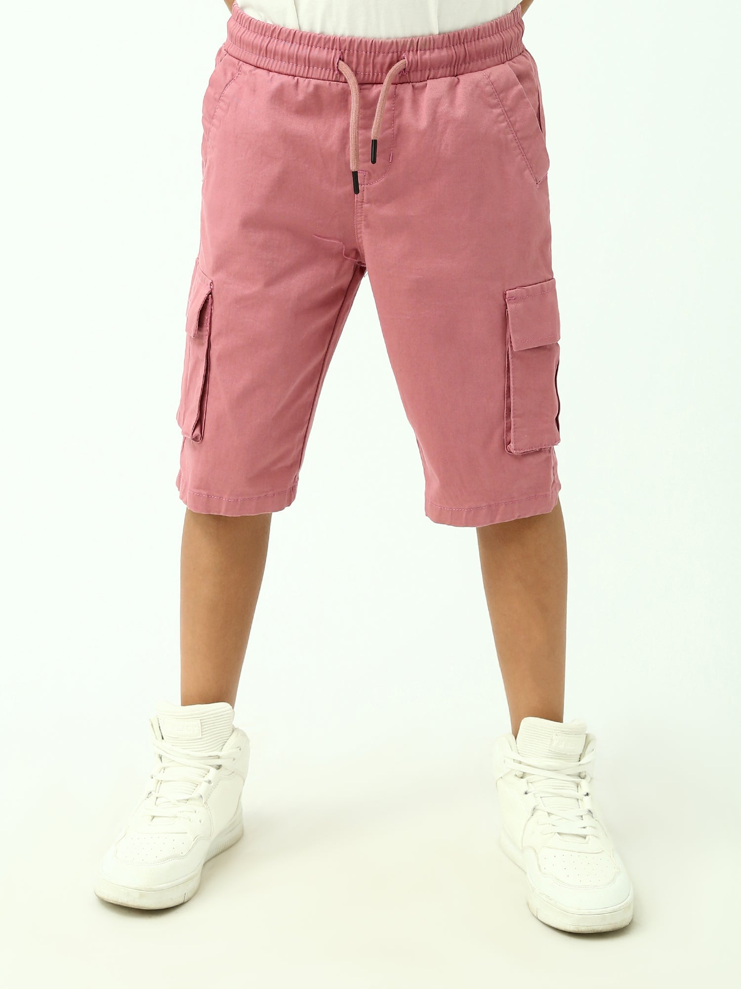 Short cargo ado garçon avec poches et taille élastique – SHR24SGBC75307MJ1