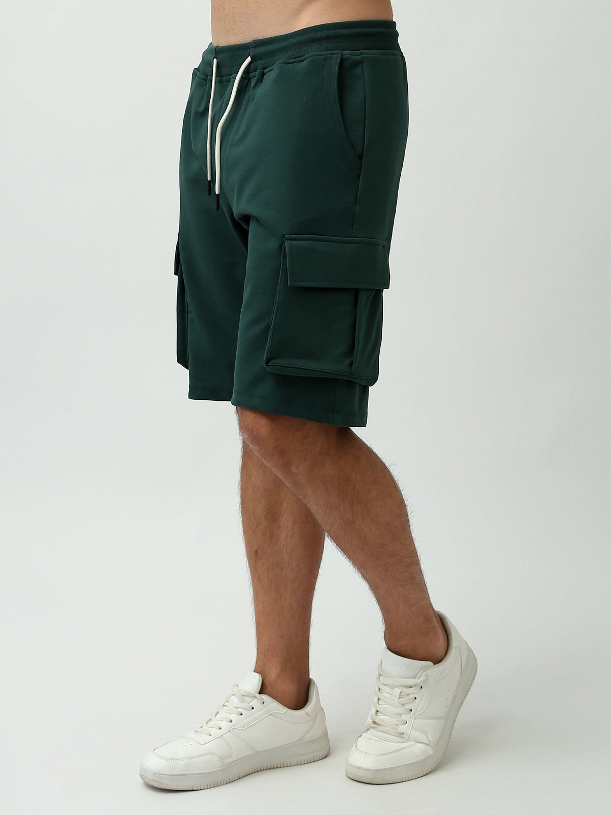 Short cargo pour homme avec poches latérales et taille élastique - SHR24SMBC29159TM1