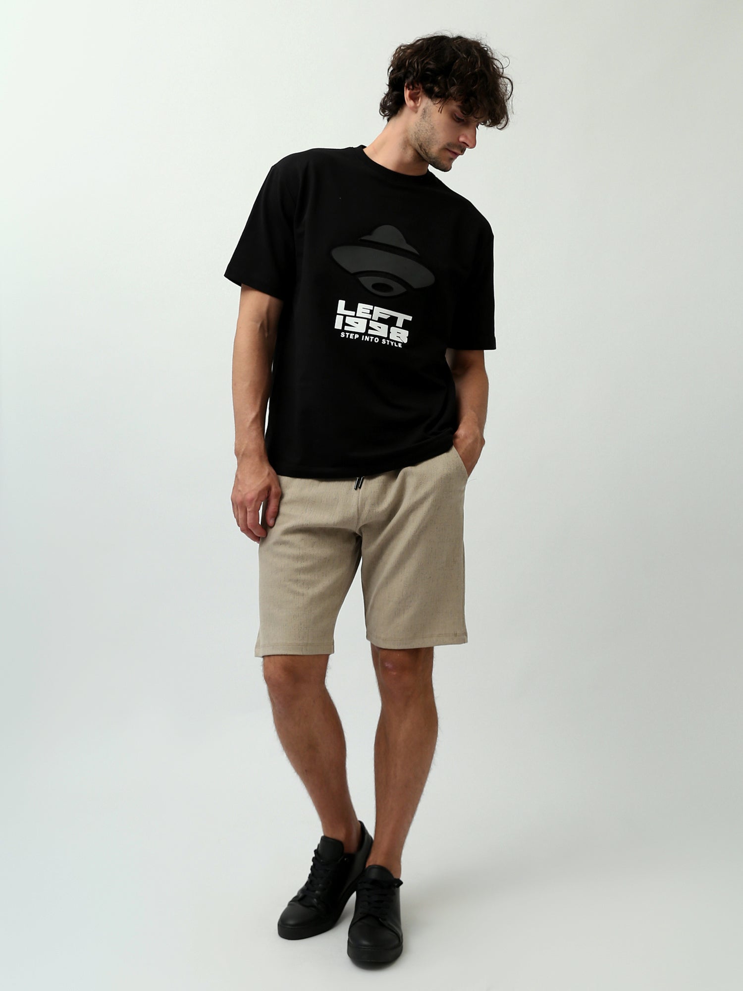 Short de sport pour homme avec taille élastique - SHR24SMBX15003TM1