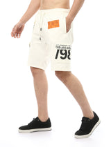 Short de sport pour homme avec poches latérales et impression du logo - SHR24SMPC29151TM1