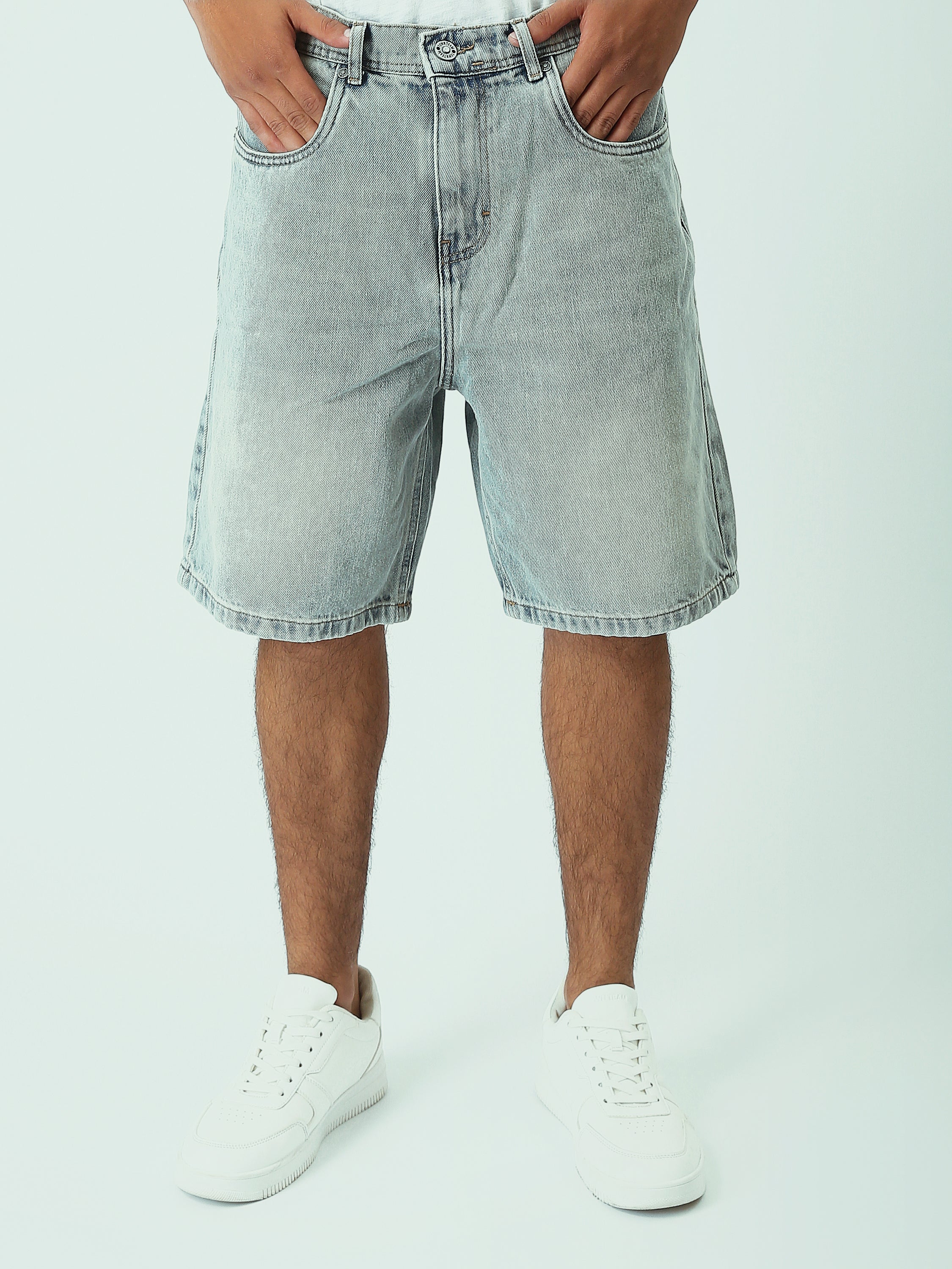 Short en jean homme au design moderne - SHR25SDBP30210TM1