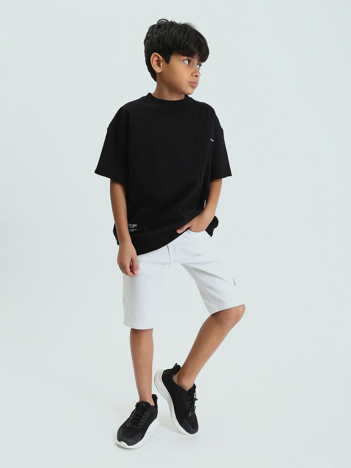 Short enfant au design moderne avec imprimé distinctif – SHR25SDPP31712TB1