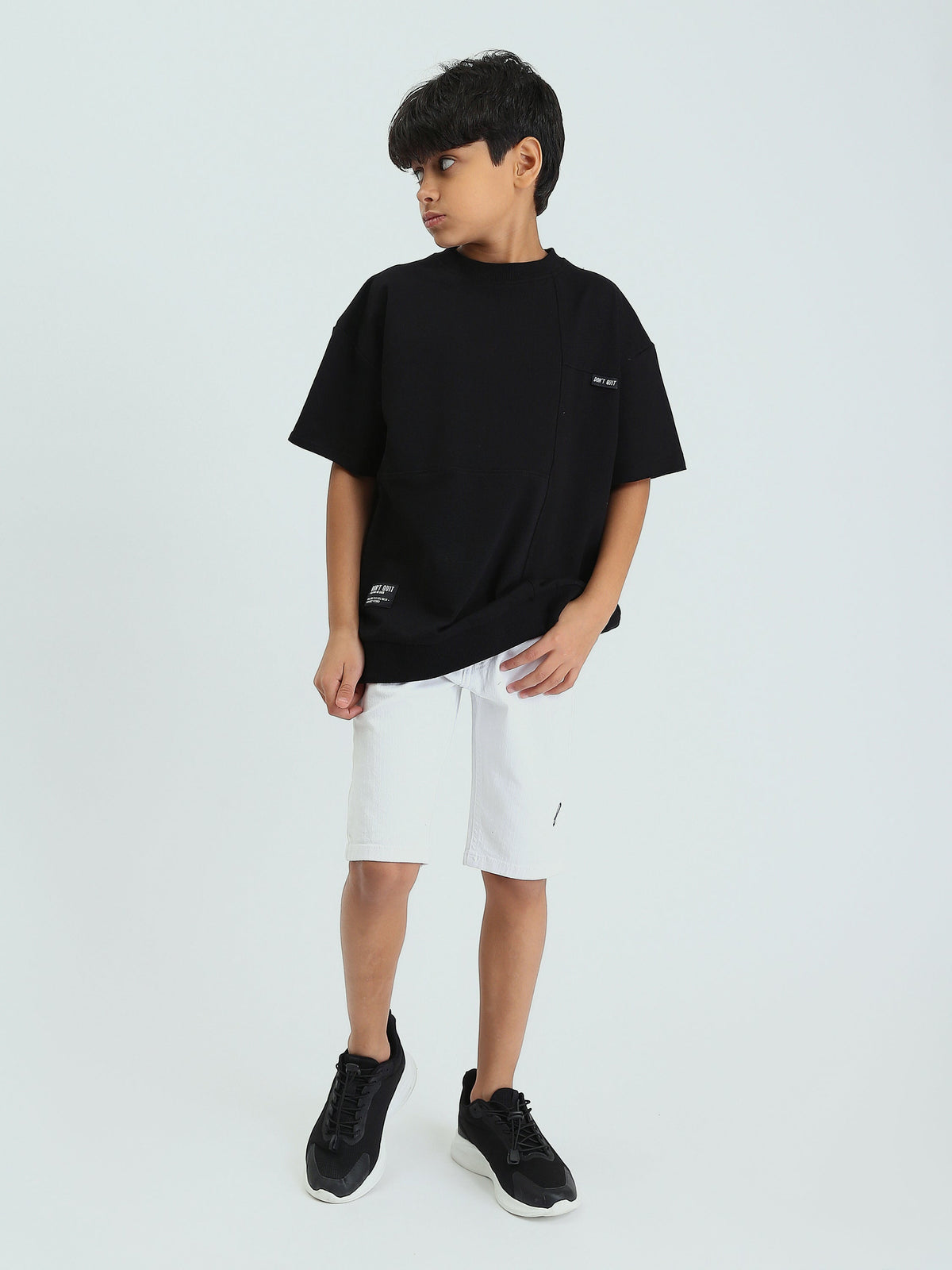 Short enfant au design moderne avec imprimé distinctif – SHR25SDPP31712TB1