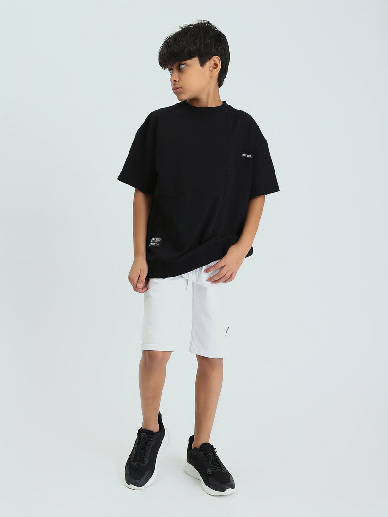 Short enfant au design moderne avec imprimé distinctif – SHR25SDPP31712TB1