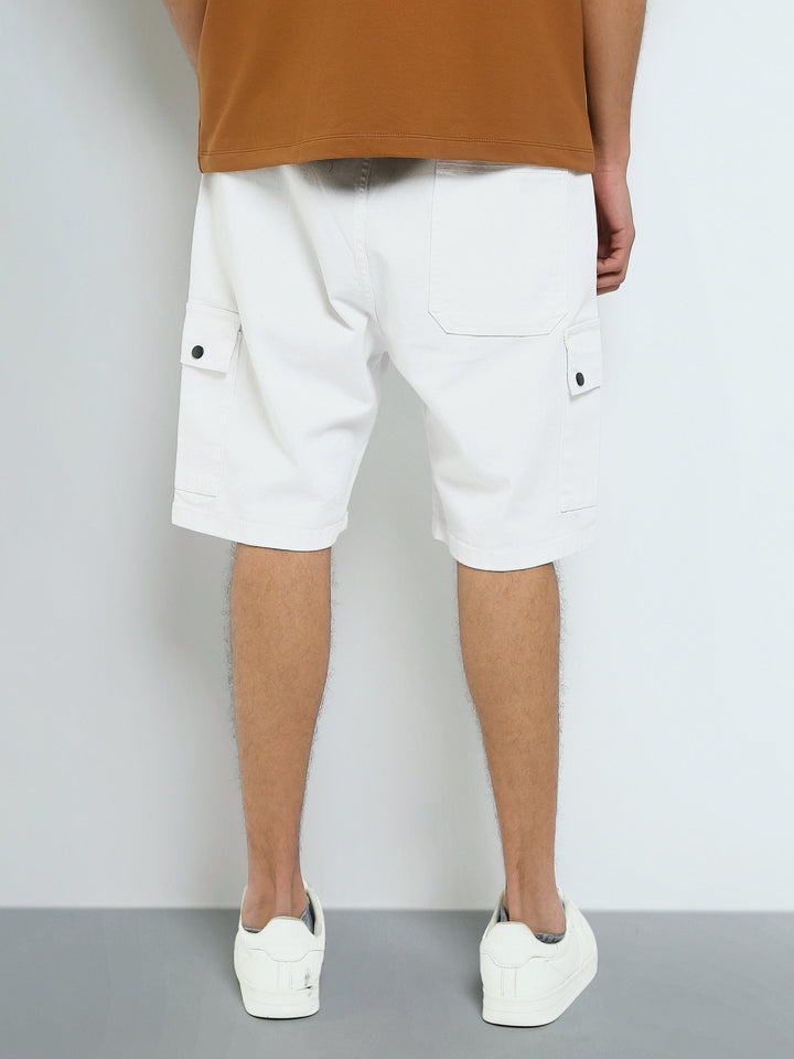 Short Cargo Homme Coupe Relaxed avec Poches Latérales - SHR25SDXX30208TM1