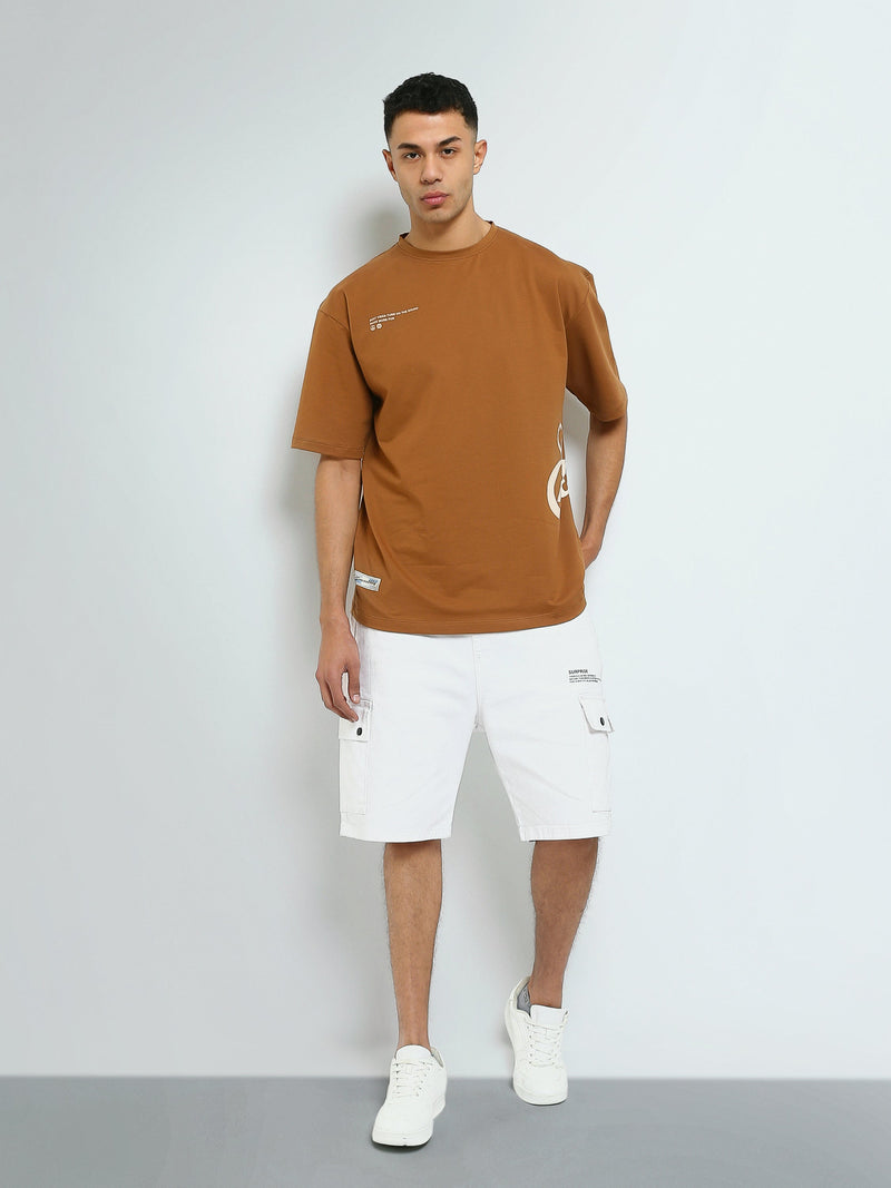 Short Cargo Homme Coupe Relaxed avec Poches Latérales - SHR25SDXX30208TM1