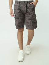 Short en jean homme avec poches et motifs graphiques - SHR25SGAS23179TM1
