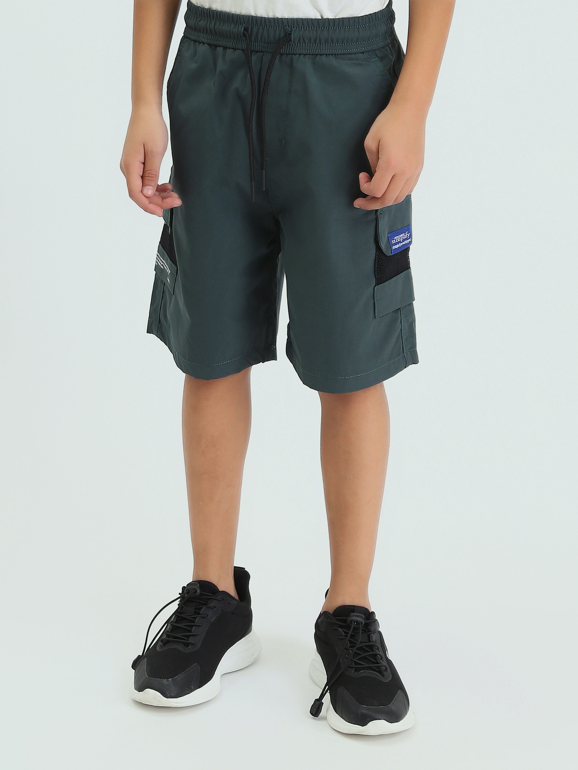 Short pour enfants au design moderne avec poches latérales - SHR25SGPC31704TJ1