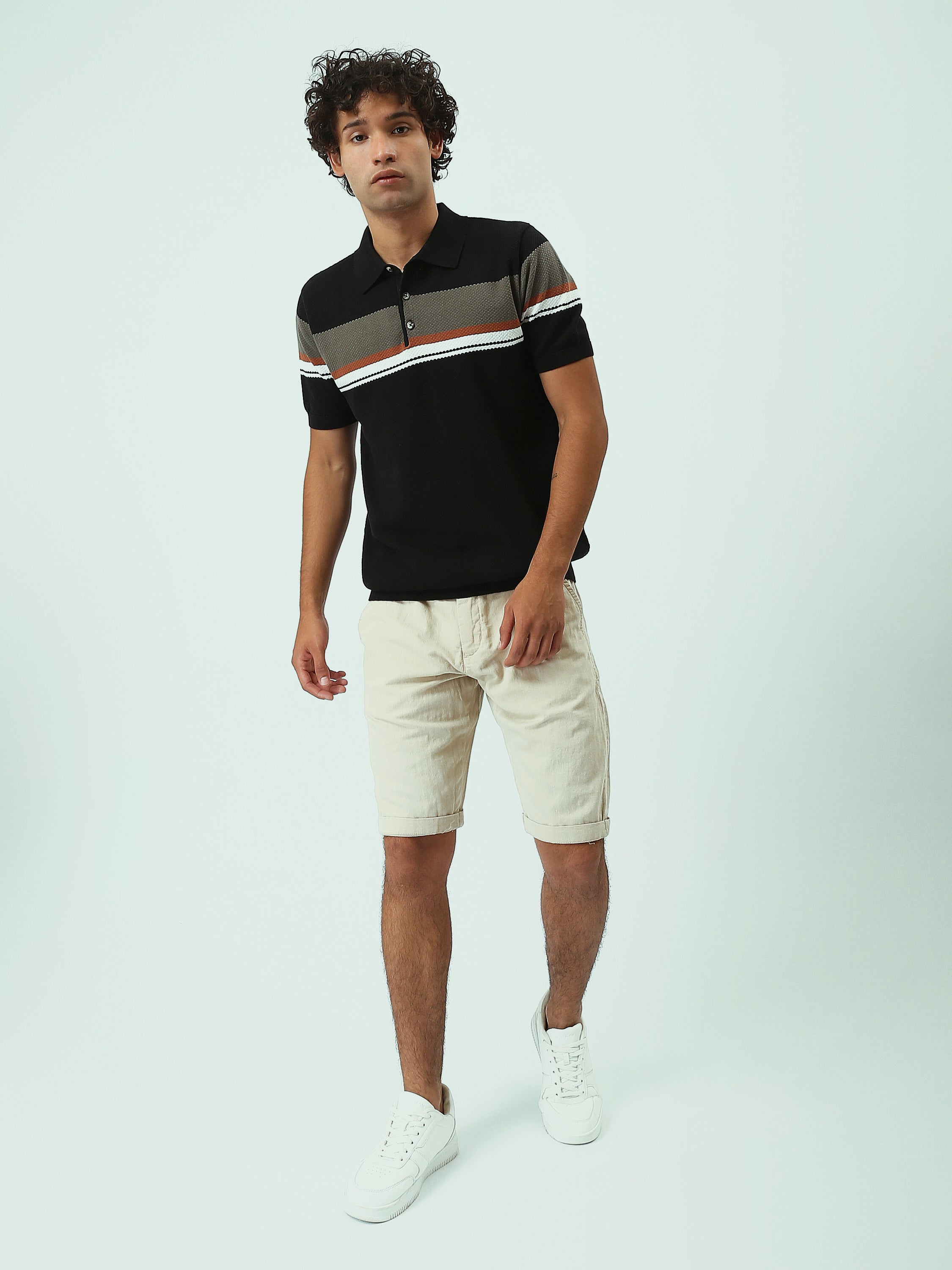 Bermuda Homme Casual à Taille Élastiquée - SHR25SLBS23180TM1