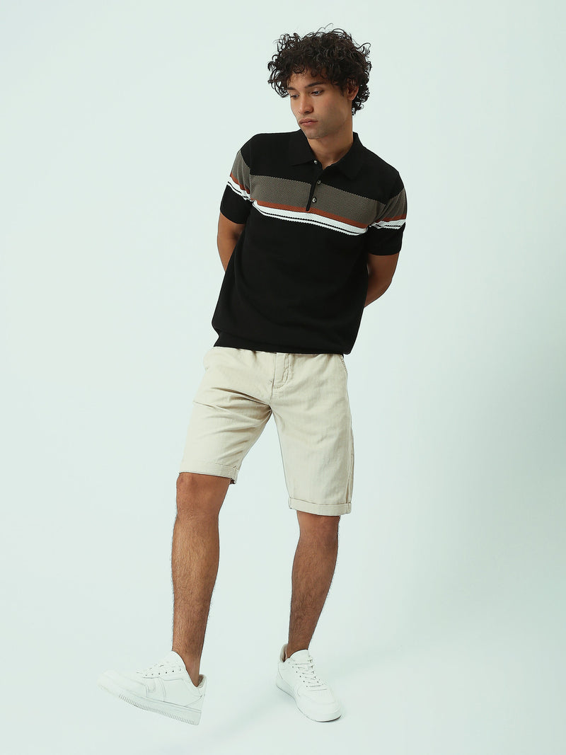 Bermuda Homme Casual à Taille Élastiquée - SHR25SLBS23180TM1