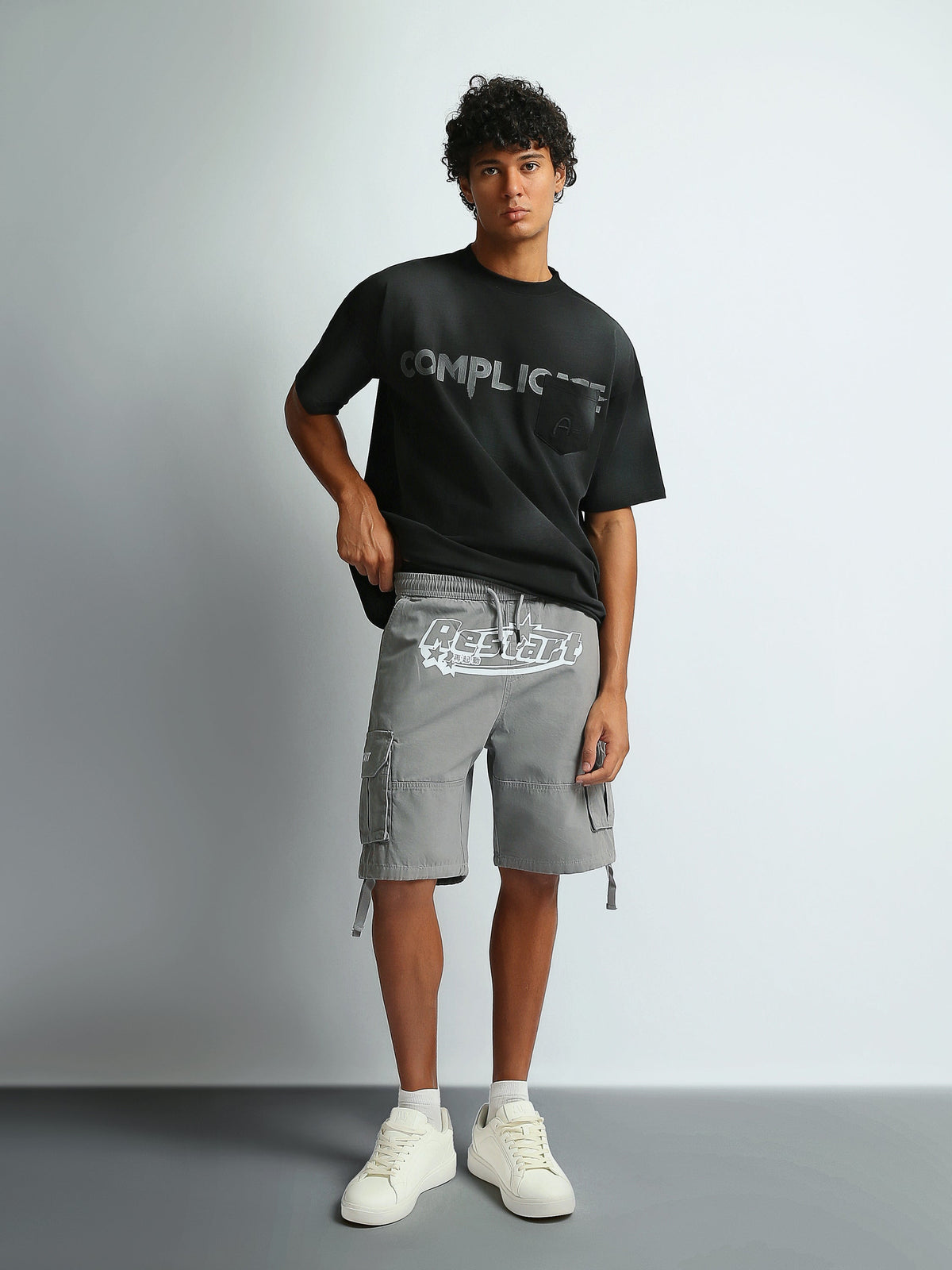 Short Cargo Homme Relaxed Fit à Poches Multiples - SHR26SGPC23187TM1