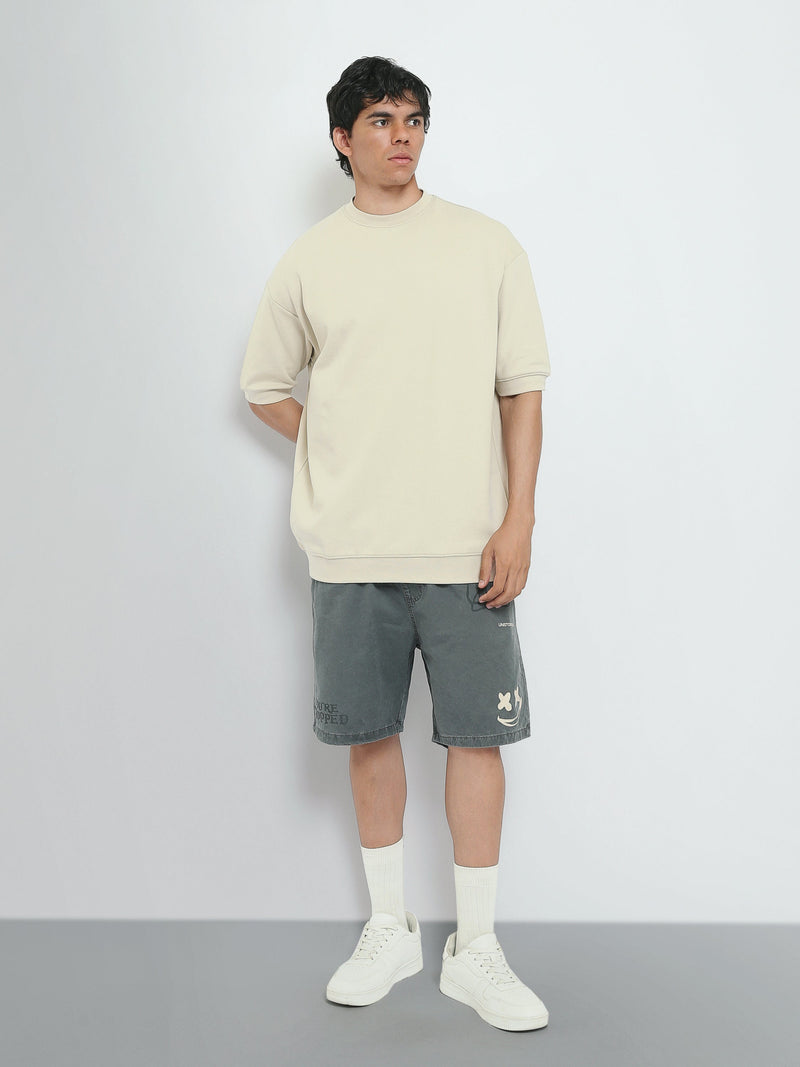 Short Homme à Imprimés Graphiques – Coupe Relaxed Streetwear - SHR26SGPS23191TM1