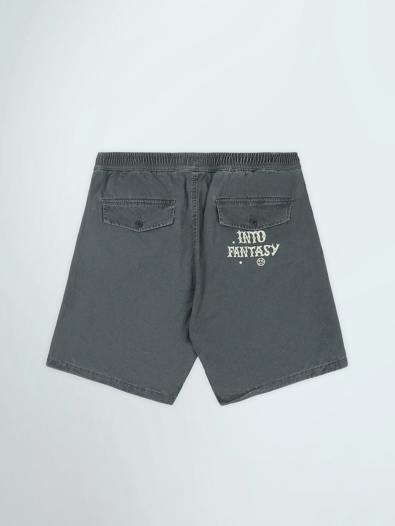 Short Homme à Imprimés Graphiques – Coupe Relaxed Streetwear - SHR26SGPS23191TM1