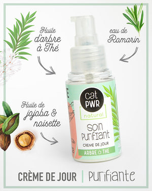 SOIN PURIFIANT Crème de Jour Peau Mixte à Grasse ou Acnéique | UrbanK URBANK