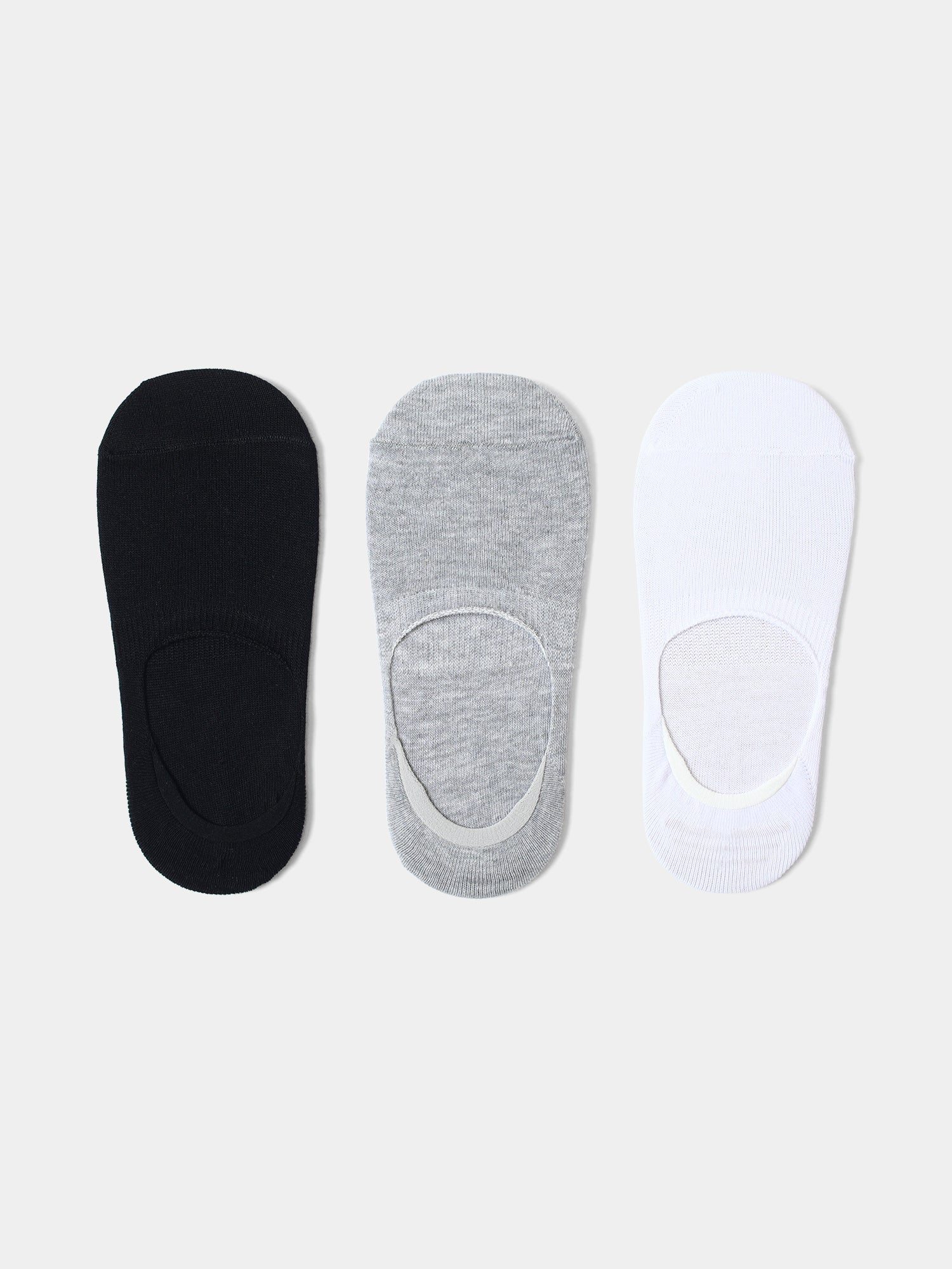 Chaussettes invisibles pour garçons adolescents, lot de 3 couleurs - SOK24GNPC76915MJ1