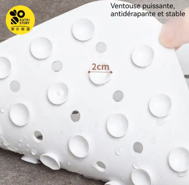 Tapis de Salle de Bain Design KATEI STORY – L'Élégance au Service de Votre Sécurité