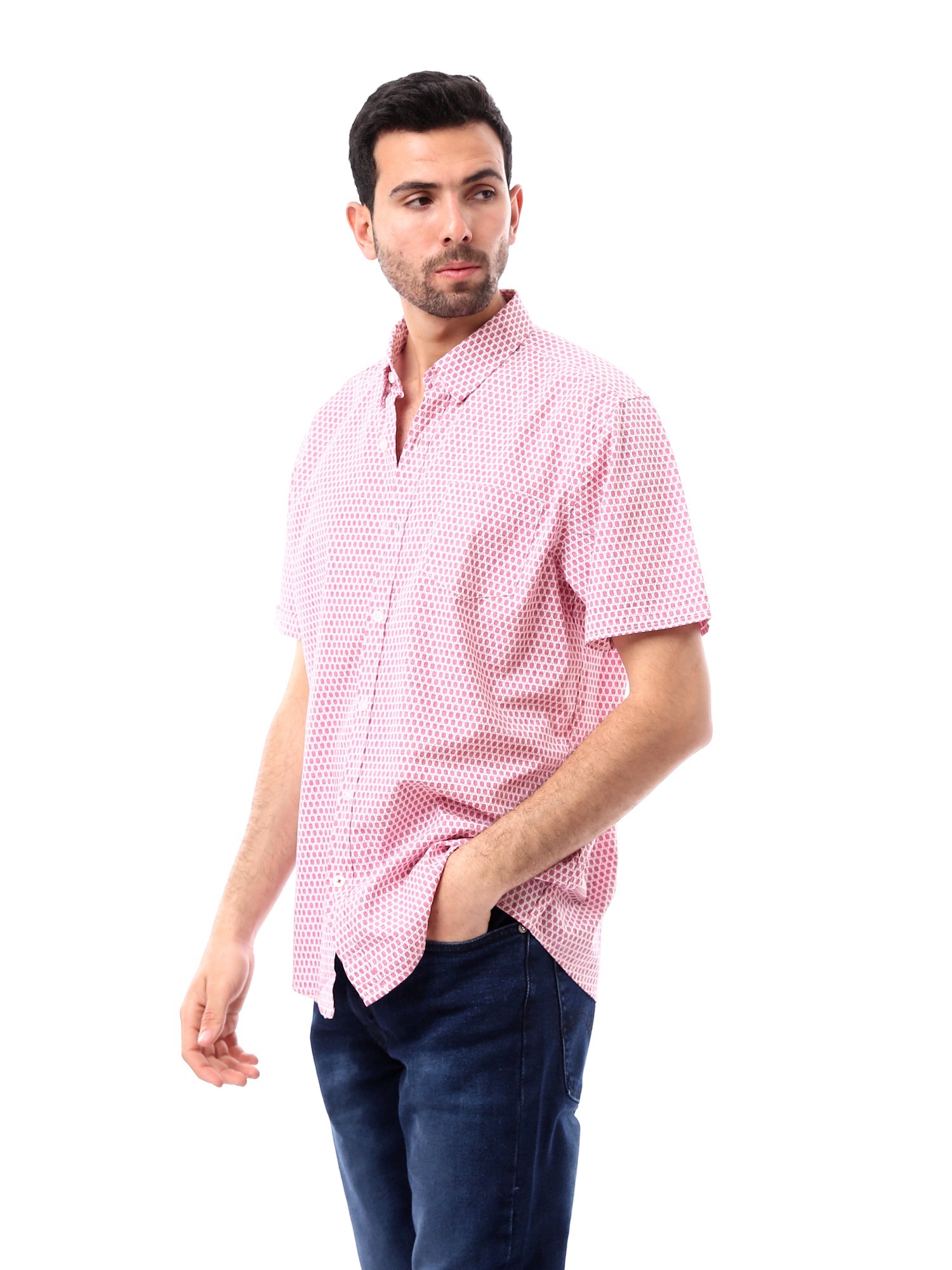 T-shirt polo décontracté pour homme – SSH24SAER19441TM1