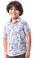 T-shirt Enfant avec Imprimé Varié et Design Moderne – Style Tendance - SSH24SASR19438TB1