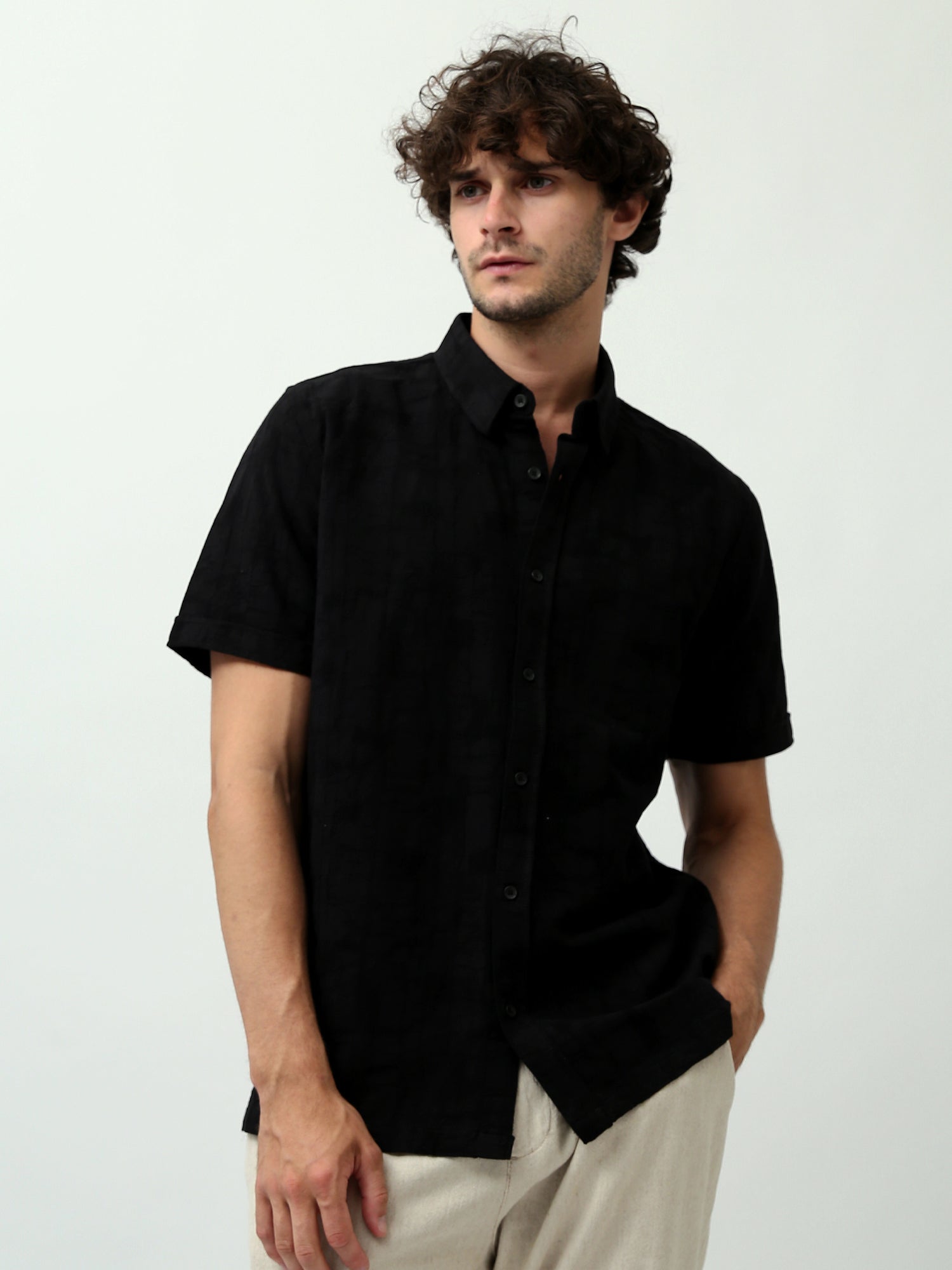 Chemise Oversized Homme - Look Détendu et Confortable - SSH24SECC19512TM1