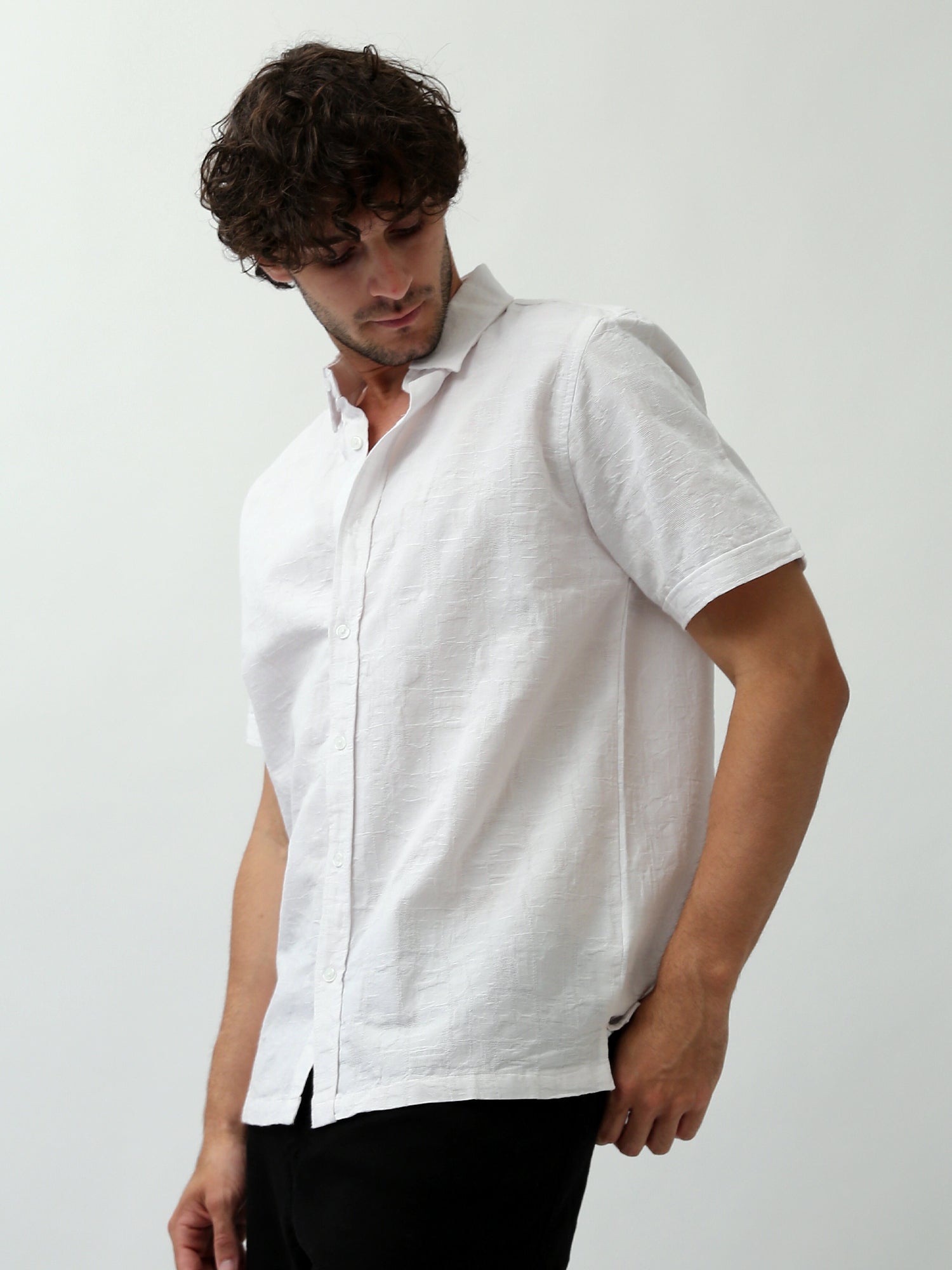 Chemise Oversized Homme - Look Détendu et Confortable - SSH24SECC19512TM1