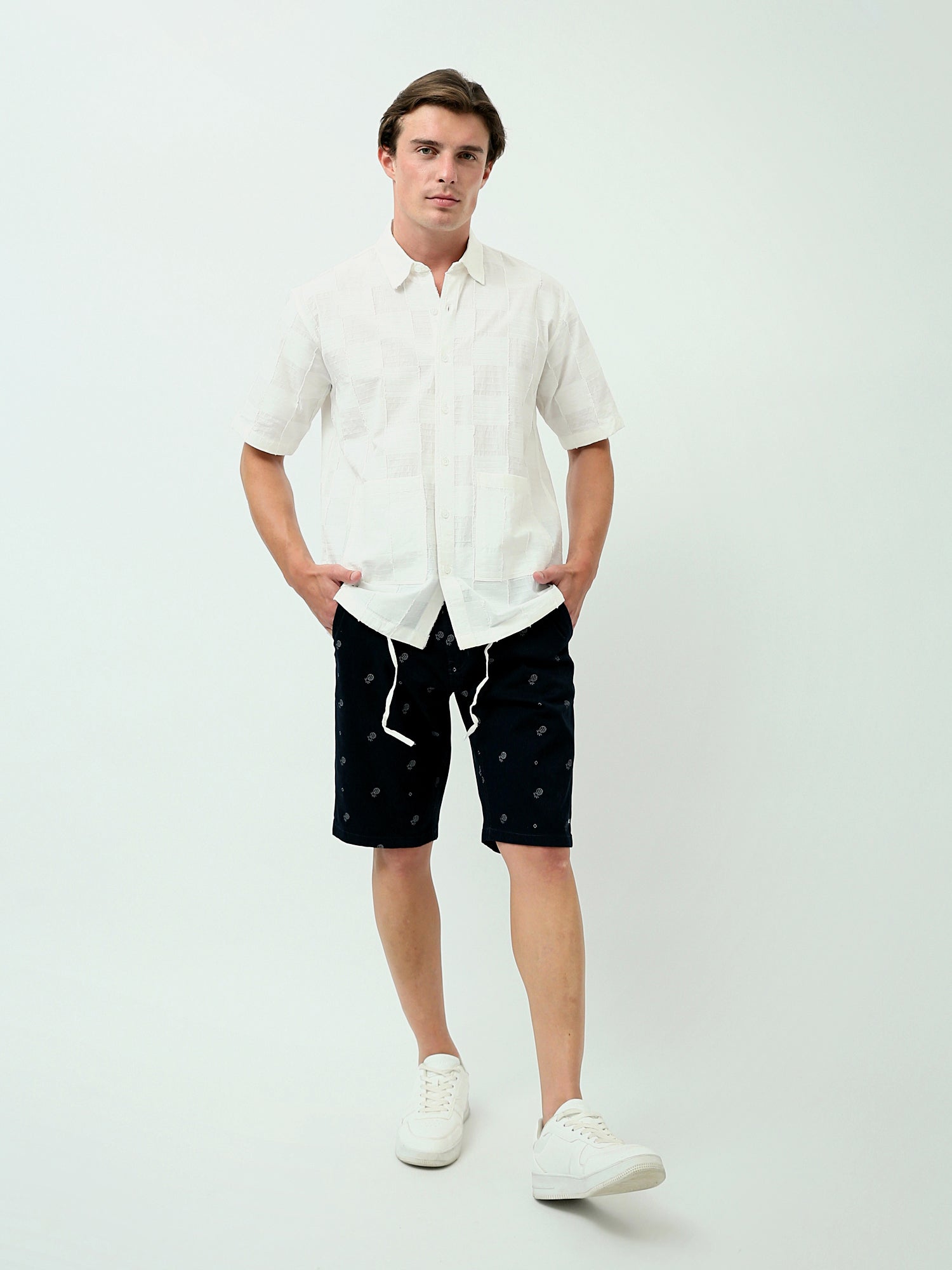 Chemise Homme avec Design Moderne et Élégant – Style Raffiné - SSH24SEGR19458TM1