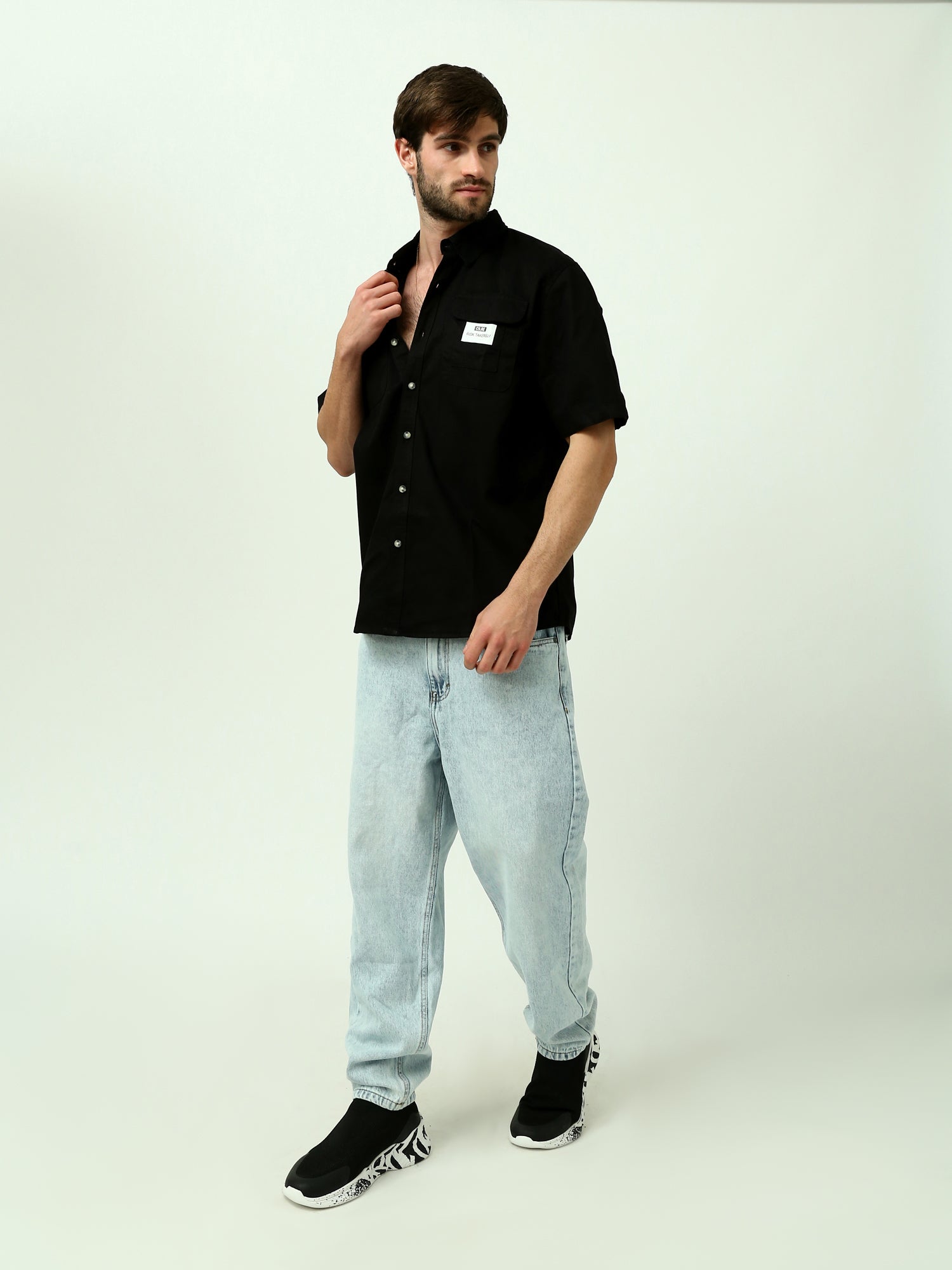T-shirt pour homme avec poches avant - SSH24SPGR19496TM1