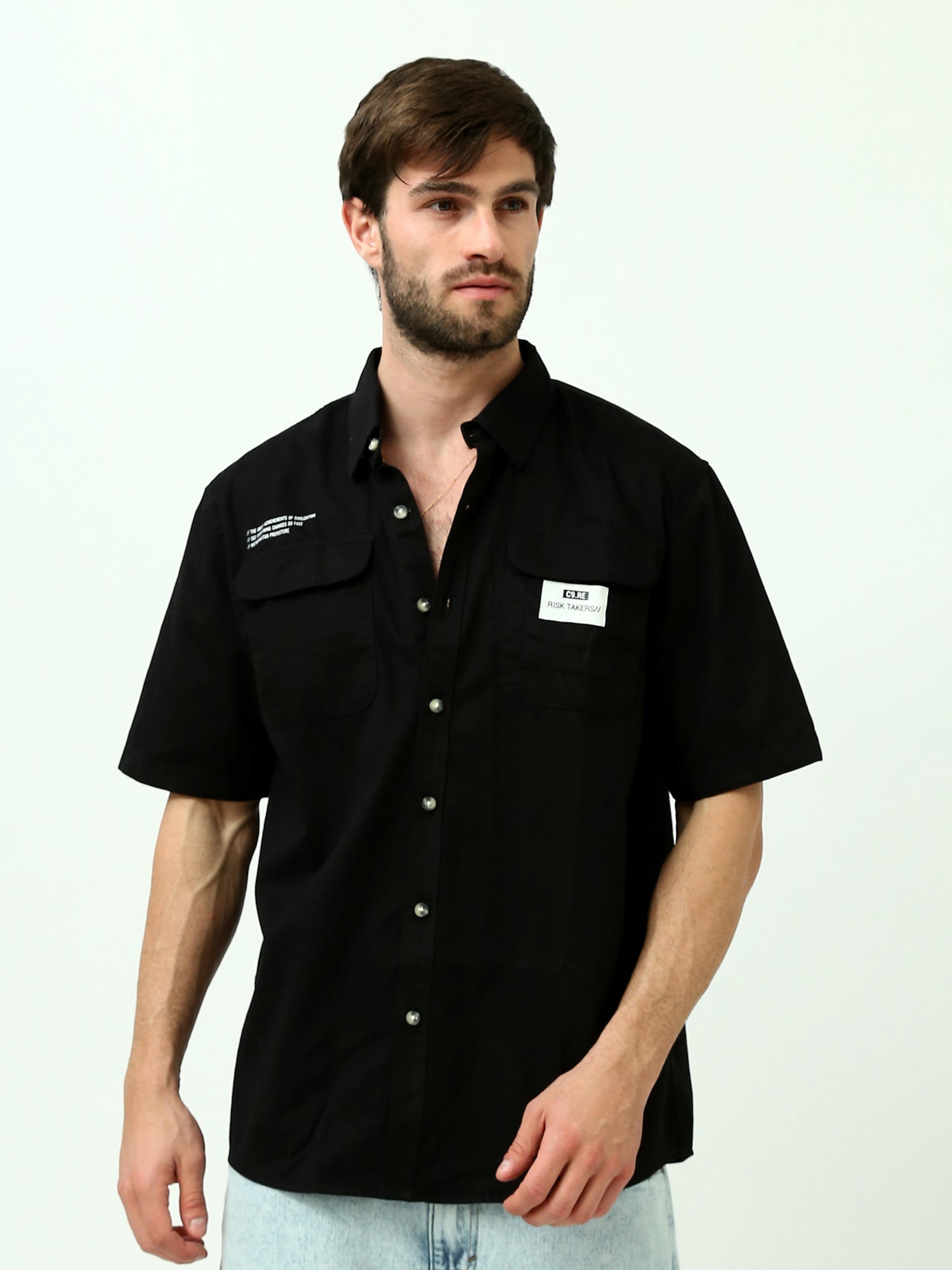T-shirt pour homme avec poches avant - SSH24SPGR19496TM1