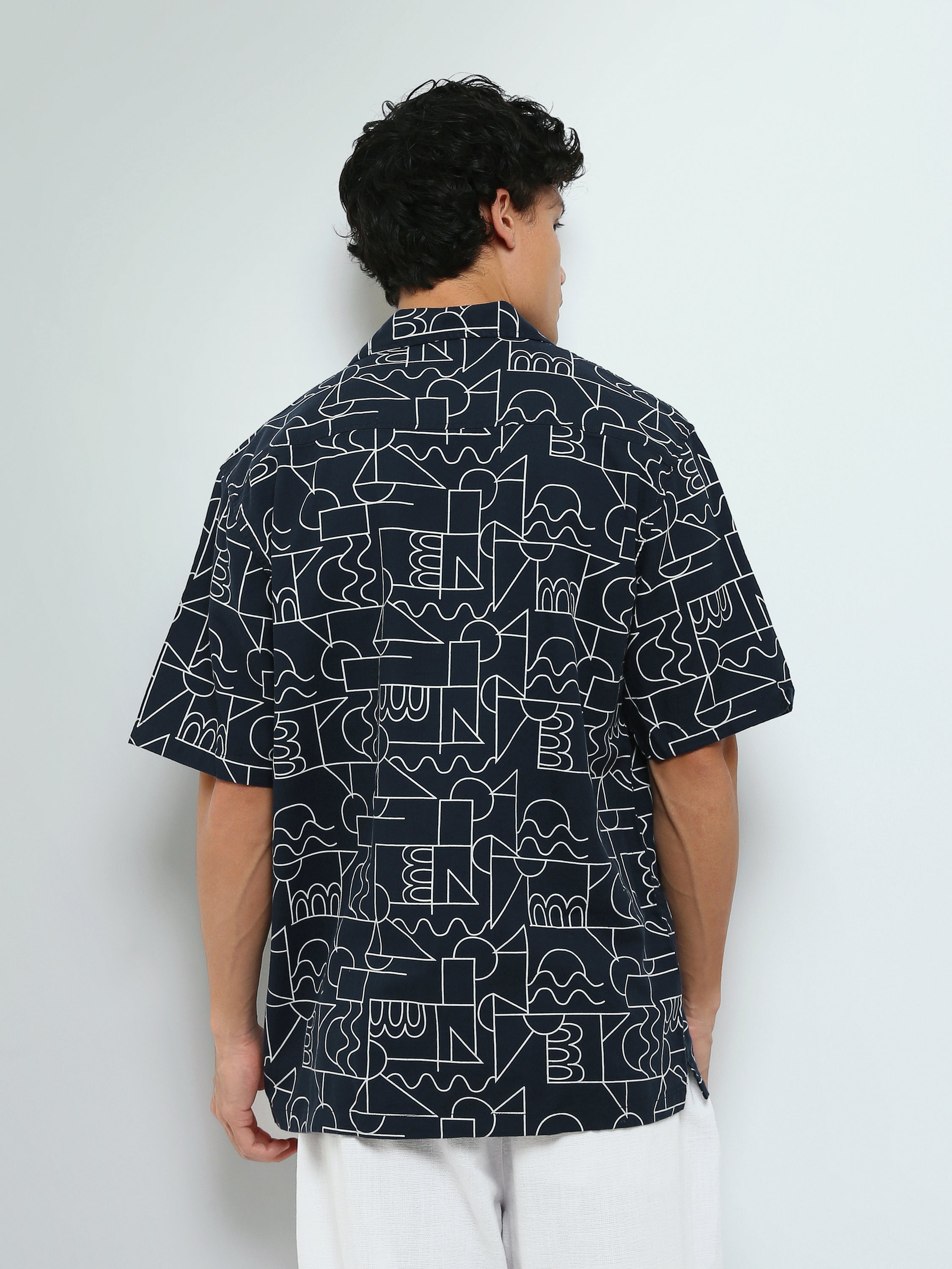 Chemise Homme à Manches Courtes Imprimée – SSH25SACC16140TM1