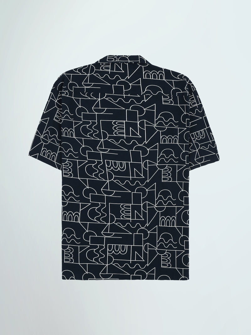 Chemise Homme à Manches Courtes Imprimée – SSH25SACC16140TM1
