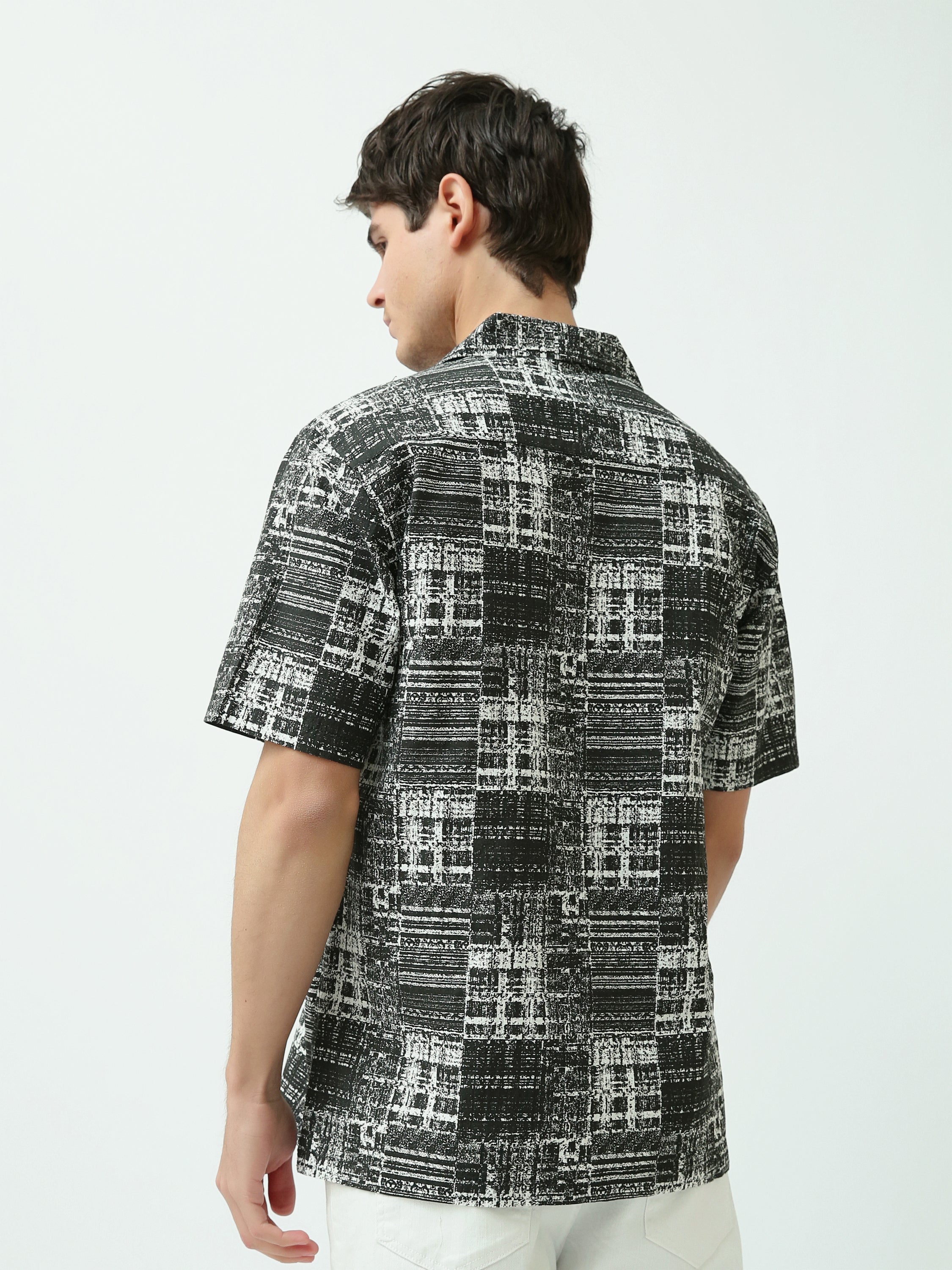 Chemise Homme avec Imprimé Moderne et Design Unique - SSH25SAUC19503TM1