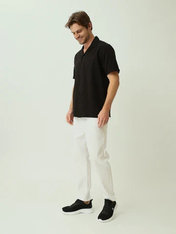 Chemise Homme Casual à Manches Courtes et Col Revers - SSH25SECC16118TM1