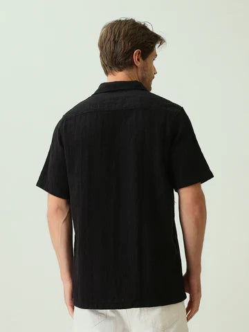 Chemise Homme Casual à Manches Courtes et Col Revers - SSH25SECC16123TM1