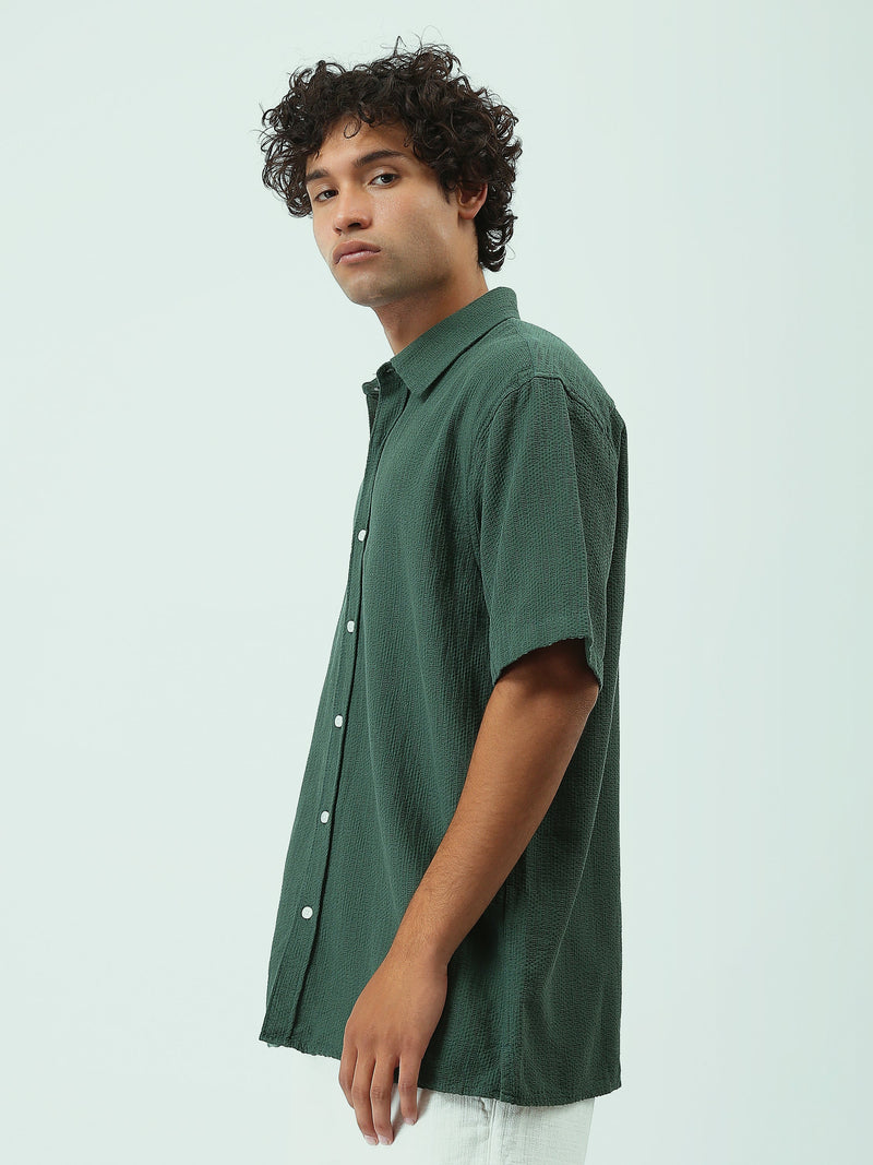 Chemise homme d’été à manches courtes en tissu léger – SSH25SECR16155TM1