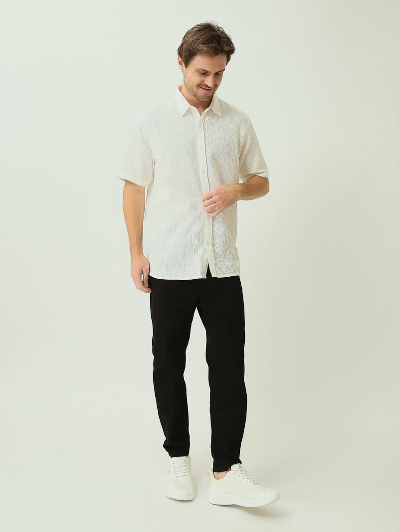 Chemise homme d’été à manches courtes en tissu léger – SSH25SECR16155TM1